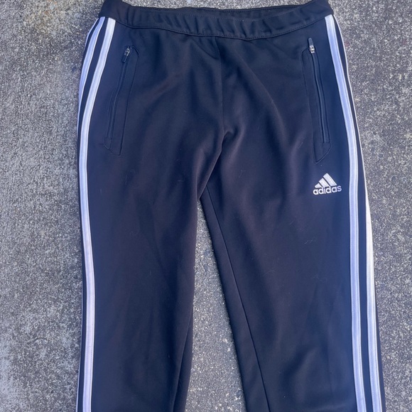 Adidas Small Track Pant + Shirt Bundle 3-Stripe Jogger Climacool Fitted Taper - Picture 6 of 14